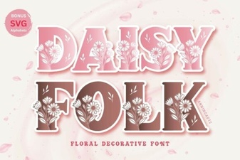 Daisyfolk Font: Creative Typography for Unique Projects