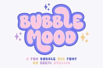 Bubble Mood Font: Playful Typography for Creative Projects