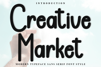 Creative Market Fonts for Unique Design Projects